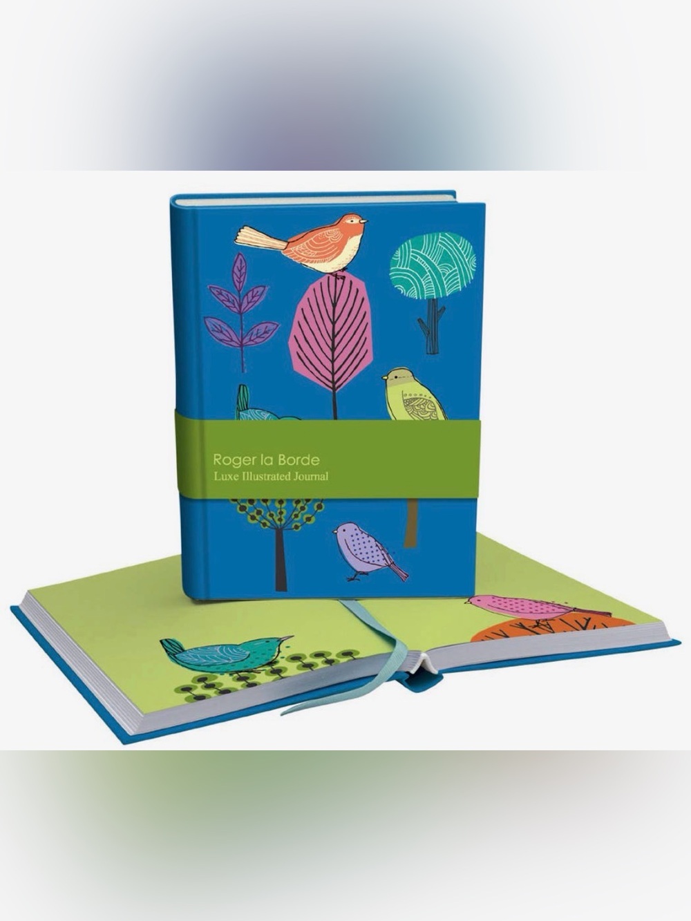 NEW Roger la Borde Luxe Illustrated Journal – Modern Birds 272 color pages